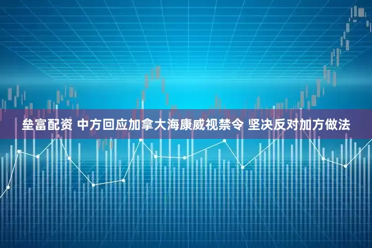 垒富配资 中方回应加拿大海康威视禁令 坚决反对加方做法