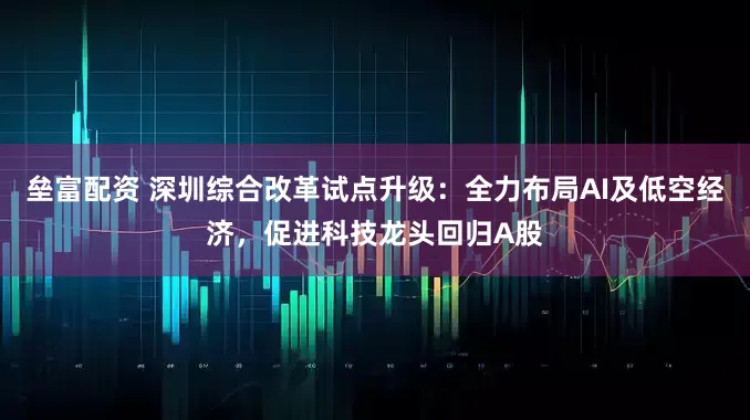 垒富配资 深圳综合改革试点升级：全力布局AI及低空经济，促进科技龙头回归A股